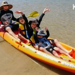 Kayaking at Sawtell
